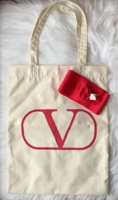 VALENTINO ヴァレンティノ ビューティー トートバッグ ノベルティ 美品