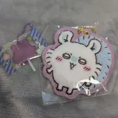 ちいかわ モモンガ 刺繍キーホルダー キャンディチャームズグミ