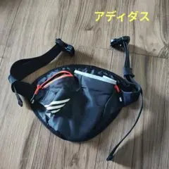 adidas ランニングウエストポーチ 黒