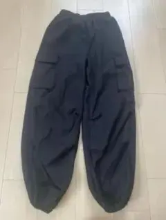 ワイドシルエット カーゴパンツ ブラック