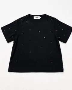 AZUL ブラック ラインストーンTシャツのサムネイル
