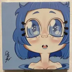 沼田ゾンビ⁉️ 「Chimera」培養ばたけ 複製原画 正方形 直筆サイン入り