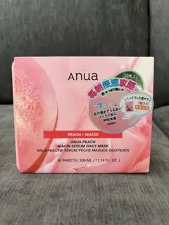 ANUA PEACH NIACIN SERUM DAILY MASK 30枚入