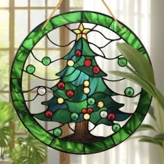 クリスマス　ツリー　もみの木　アクリル　オーナメント 飾り インテリア 雑貨