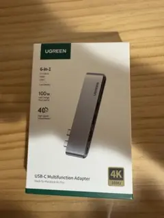 UGREEN 6-in-1 USB-Cマルチファンクションアダプター