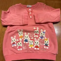 ⑤ミキハウス MIKI HOUSE トレーナー 100cmのサムネイル