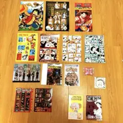 ワンピースグッズ　色々まとめ売り 雑誌付録　ステッカー　クリアファイル等