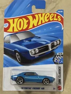 【在庫ラスト】ホットウィール　67 PONTIAC FIREBIRD 400