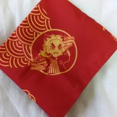 鬼滅の刃 煉獄杏寿郎 ミニタオル ハンカチ