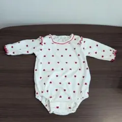 新品、未使用　FOR YOUR ACTUAL SENSE ロンパース ハート柄