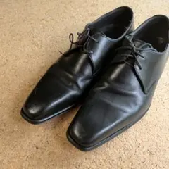 【美品】Hugo Boss ビジネスシューズ 黒　25cm　6 1/2のサムネイル