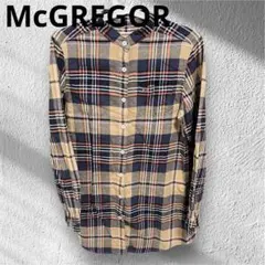 McGREGOR サイズ9(M)チェック柄長袖シャツ
