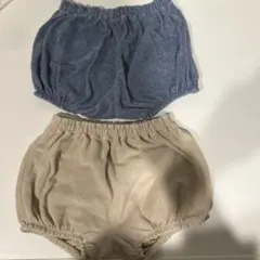 ユニクロ　かぼちゃパンツ　トイレトレーニング　エアリズム