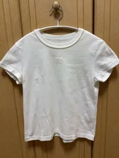 Alexander Wang ロゴ刺繍 半袖Tシャツ ホワイトのサムネイル