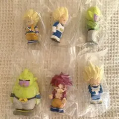 バンダイ　ナムコ　ドラゴンボール　ダイマ　ソフビッツ　コンプリート　6体セット