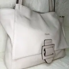 ⭐︎お上品⭐︎FIRANO フィラノ 2WAY トートバッグ きれいめ レザー調のサムネイル