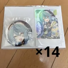 にじさんじ 珠乃井ナナ 2025 誕生日グッズ 缶バッジ チェキ 18セット
