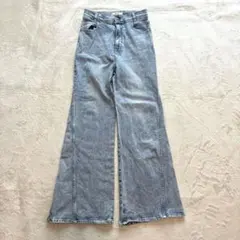 SNIDEL スナイデル Sustainableストレッチフレアデニムパンツ Sのサムネイル