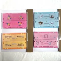 匿名配送★ サンリオキャラクターズ ミニおりたたみコンテナ 全4種コンプリート