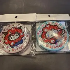 関西万博　サンリオミャクミャクキラキラ缶ラムネ　クロミ&シナモンロール２個セット