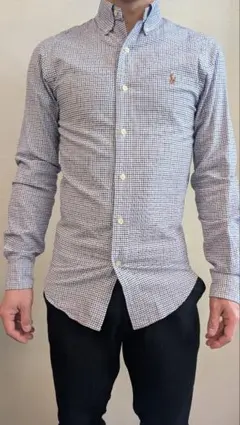 POLO RALPHLAUREN チェック柄 ボタンダウンシャツ