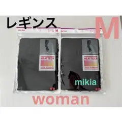ユニクロ　UNIQLO ヒートテック　レギンス　十分丈　M レディース　黒　最新