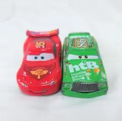 トミカ　マックイーン（ワールドグランプリ）＋チック・ヒックス（スタンダード）のサムネイル