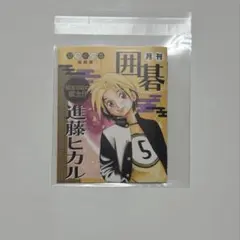 ヒカルの碁 原画展 ヒカ碁展 購入特典 メモ帳 ノート 塔矢アキラ 進藤