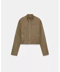 ZARA ウォッシュドエフェクトスタッズジャケットのサムネイル