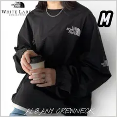 国内未発売 ノースフェイス ALBANY クルーネック 正規品　BLACK M
