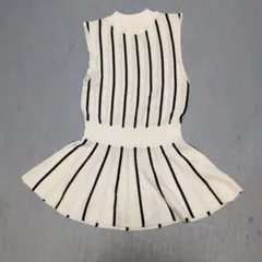 salire ノースリーブ トップス ストライプのサムネイル