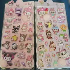 マイメロ　ラブブ　おしりシール