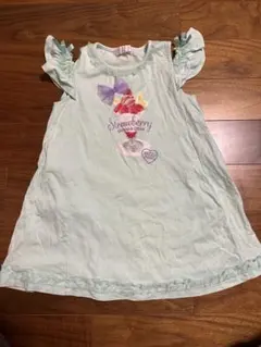 MEZZO PIANO ストロベリー ワンピース 半袖