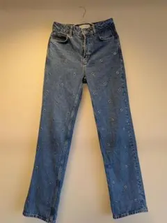 ZARAデザイン デニムパンツ