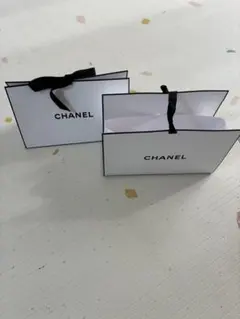 CHANEL ギフトボックス 2点セット - メルカリ