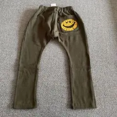 新品未使用　エフオーキッズオリーブ色 ロングパンツ 110cm