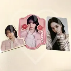 aespa エスパ ラントレ カリナ ファンクラブ グッズ ステッカー カリナ