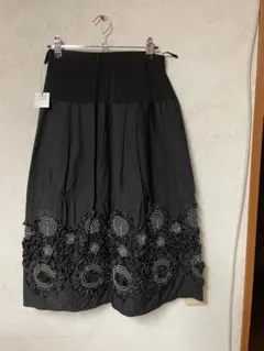 フレアスカート ブラック M-L