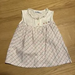 familiar ノースリーブワンピース 80