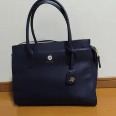 PAUL & JOE ネイビー ハンドバッグ