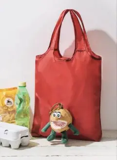 InRed付録 ゼスプリ キウイブラザーズ レッドのぬいぐるみエコバッグのサムネイル