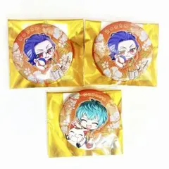 ヒプマイ スイパラ 海の家 缶バッジ 白膠木簓 躑躅森盧笙