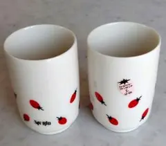 山梨シルクセンター/初期サンリオ★ストロベリーファンタジア　湯呑　フリーカップ