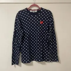 PLAY COMME des GARCONS 水玉 ドット柄 ロンT 長袖のサムネイル