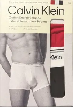 Calvin Klein カルバンクライン ローライズ トランクス S 2個