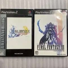② PS2 ファイナルファンタジー10＆12 セット