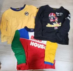 ミキハウス　ロンT3着セット 120,110