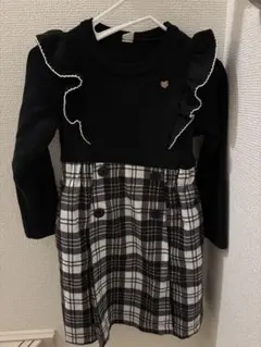 après les cours フリル付きワンピース 100cm