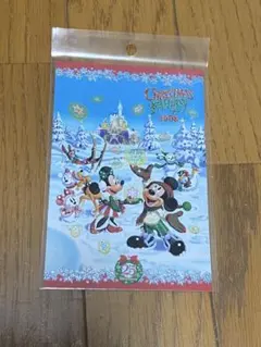 ディズニーランド　クリスマス　2008 25周年　ポストカード