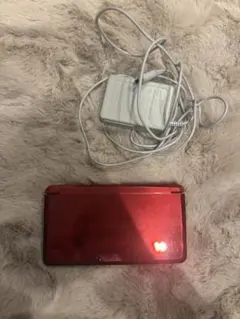 ニンテンドー3DS 赤 本体 充電器・ソフト付き